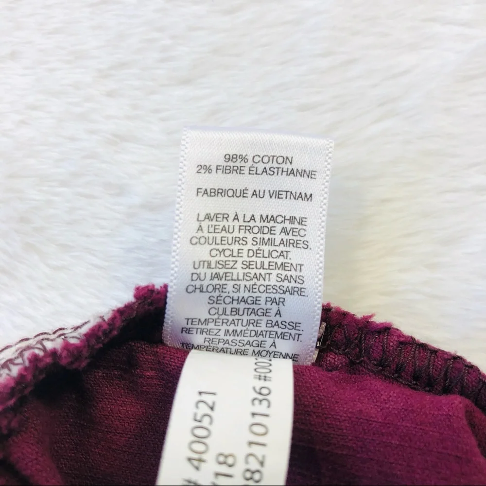 Express, Corduroy Mini Skirt, Button Down Front, Size 0